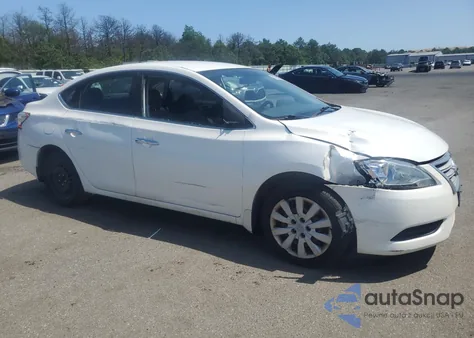 2013 Nissan Sentra S z USA, uszkodzony, nr VIN 3N1AB7AP7DL625672
